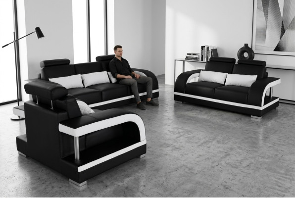 3+2+1 lederen bankstel bankstellen bankstellen bankstellen woonlandschap luxe