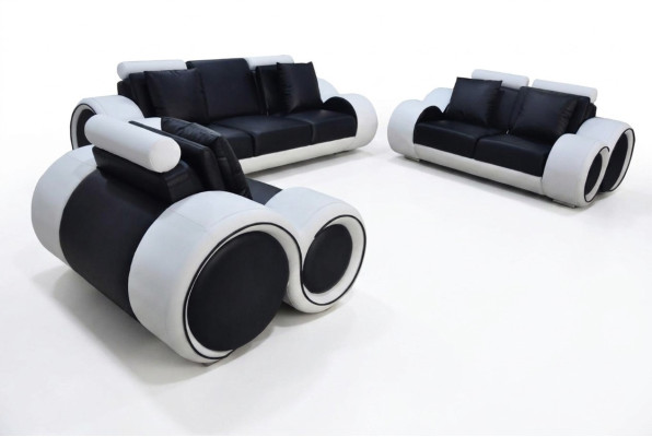 Sofa bankstel zitkussen compleet set 3+2+1 banken ontwerper