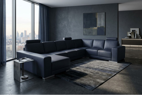 Eckbank Bank Bekleding Hoek Woonkamer Decor Landschap Designer Banken