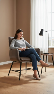 Ontwerp stoel fauteuil lounge club tv stoelen ontspannen vergadering kantoor nieuw metaal