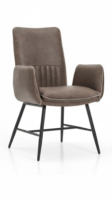 Ontwerp stoel fauteuil lounge club tv stoelen ontspannen vergadering kantoor nieuw metaal