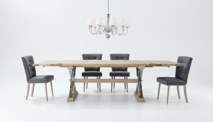 Ontwerp Eetkamer Eettafel Tafel 8 Stoelen Stoel Armleuning Stoelen Echt Hout