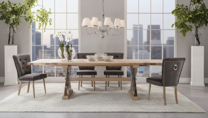 Chesterfield Designer stoel met klopper eetkamerstoelen gestoffeerde zitplaatsen
