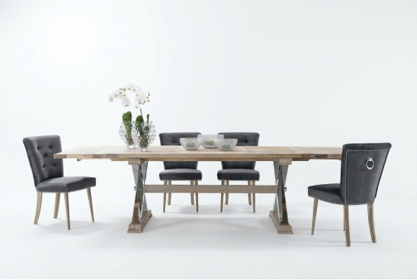 Chesterfield Designer stoel met klopper eetkamerstoelen gestoffeerde zitplaatsen