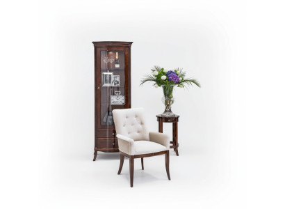 Witte Chesterfield fauteuil tv-stoel relaxfauteuil luxe design eenzitter