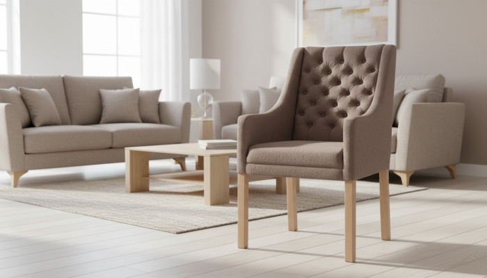 Chesterfield stoel set Ontwerp stoelen Bekleding Fauteuil Groep 8x Nieuw Set Leunstoel  Chesterfield stoelenset Ontwerpstoelen Bekleding Fauteuil Groep 8x Nieuw Set Leunstoel