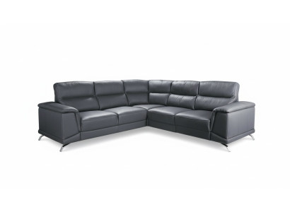 Eckbankstel Thuisbioscoop Sofa Bank Bekleding Banken Sofa's Relax Voetensteunen Leer