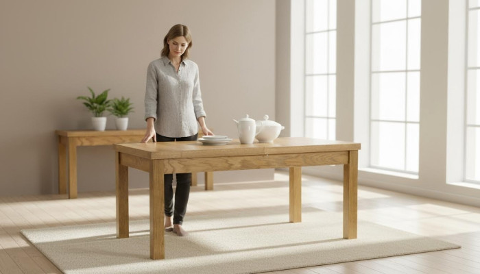 Moderne tafel Eettafel Hout Rustieke houten tafel Tafels Eetkamer