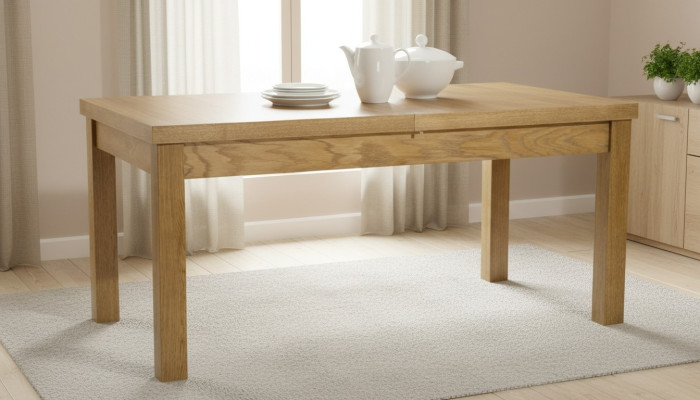 Tafel Klassieke eettafel Houten rustieke eettafel Tafels Eetkamer