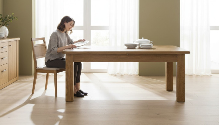 Tafels Klassieke eettafel Houten rustieke tafel Tafels Eetkamer