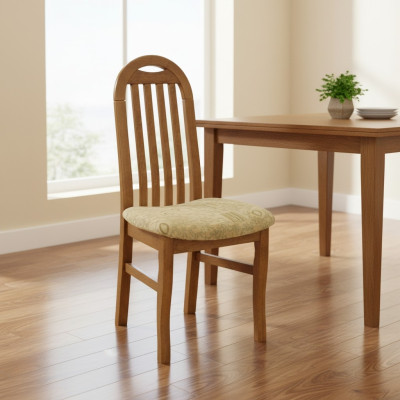 Eetkamer set stoelenset zitkussen woonkamer hout 4 stoelen.
