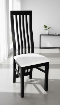 Stoel 2x Stoelen Groep Set Woon- Eetkamer Meubilair Hout Moderne Stijl