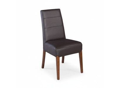 Zet 6x massief houten leren stoelen eetkamerstoel designstoelen eetkamerstoelen.