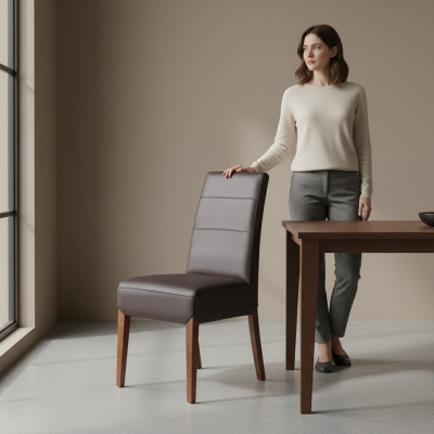 Ontwerp 8x Stoelen Set Fauteuil Stoel Groep Horeca Nieuw Eetkamer