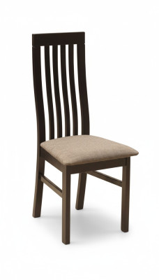 Eetkamer set stoelenset 4x stoelen armstoel zitting gestoffeerd massief