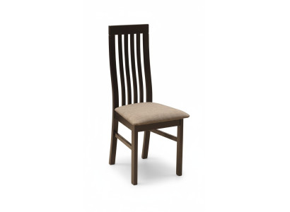 Eetkamer set stoelenset 4x stoelen armstoel zitting gestoffeerd massief