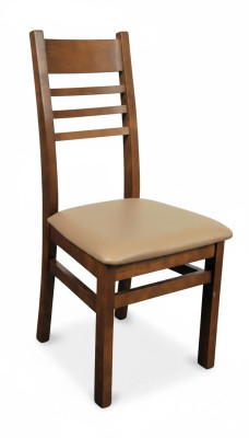 Fauteuil Stoel Ontwerp Hout Bekleding Moderne Stoelen Horeca Eetkamer 100% Leer