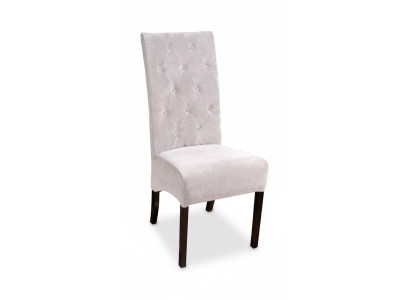Chesterfield designer massief houten eetkamerstoel designer stoelen bekleding.