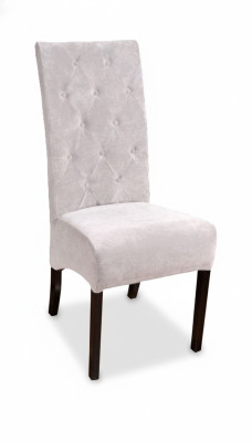 Stel van 8 Chesterfield Designer Massief Houten Stoelen Eetkamerstoel Designer Bekleding