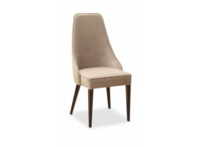 Stel 6x Designerstoel Leer Armstoelen Stoelen Horeca Eetkamer Hout Bekleding