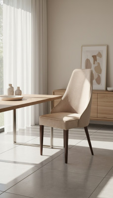 Eetkamerstoelenset met 8 stoelen, bekleding voor woonkamer.