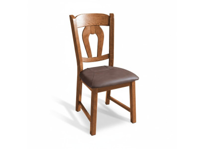 Leenstoel Massief Hout Fauteuil Hout Stof Bekleding Stoelen Horeca Design Eetkamer
