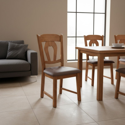 Ontwerp 4x Stoelen Set Horeca Nieuwe Eetkamer Stoelenset Fauteuil Bekleding Groep