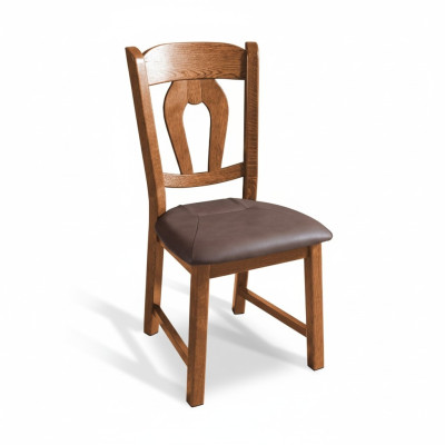 Eetkamerstoel 8x Stoel Set Fauteuil Leer Bekleding Massief Hout Nieuw Horeca Direct