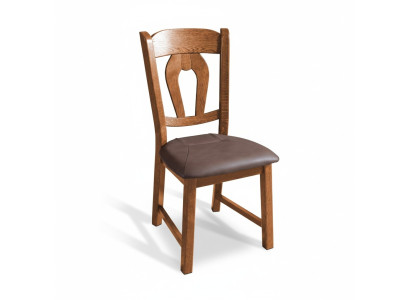 Eetkamerstoel 8x Stoel Set Fauteuil Leer Bekleding Massief Hout Nieuw Horeca Direct
