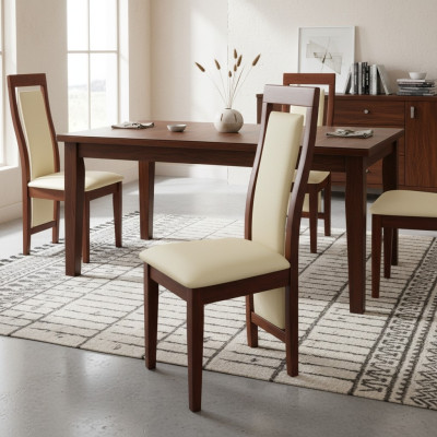 Ontwerp 8x Stoelen Set Fauteuil Stoel Groep Decoratie Horeca Nieuw Eetkamer