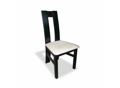 Design Stoel Set 2x Stoel Hout Textiel Bekleding Stoelen Horeca Stof Eetkamer