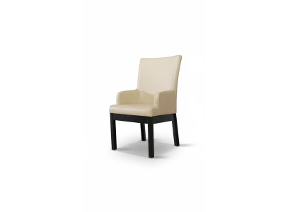 Moderne fauteuil Stoel Hout Bekleding Ontwerp Stoelen Horeca Eetkamer 100%