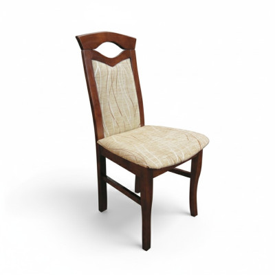 Stel 8x Stoelen Textiel Stoel Designer Hout Bekleding Stoelen Horeca Eetkamer