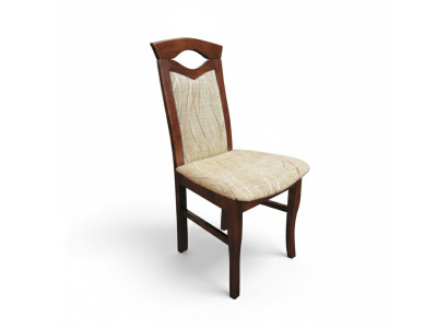 Stel 8x Stoelen Textiel Stoel Designer Hout Bekleding Stoelen Horeca Eetkamer