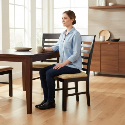 Stel 8x stoel fauteuil ontwerper textiel hout gestoffeerde stoelen gastronomie eetkamer