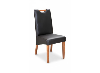 Ontwerp Fauteuil Bekledingsset 4x Stoel Hout 100% Leer Stoelen Horeca Eetkamer