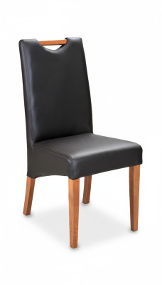 Ontwerpstoel Groep 6x Stoel Set Fauteuil 100% Leer Nieuwe Eetkamer