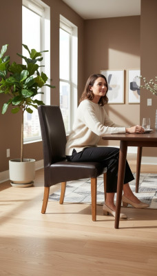 Fauteuil Stoel Ontwerp Hout Moderne Gestoffeerde Stoelen Horeca Eetkamer