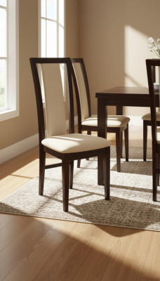 Zet 2x fauteuils stoel ontwerper hout leer gestoffeerde stoelen restaurant eetkamer