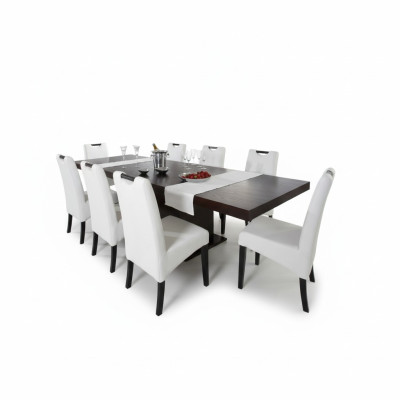 Eettafel Houten tafel Houten tafels Tafel Eetkamer Massief Uittrekbaar
