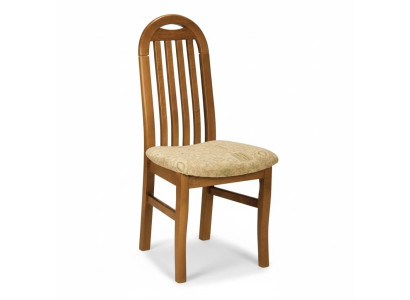 Design Stoel Set 1x Fauteuil Hout Textiel Stoelen Horeca Stof Eetkamer Nieuw