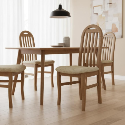 Ontwerp 6x Stoelenset Groep Gestoffeerde Stoelen Gastro Nieuwe Eetkamerstoel