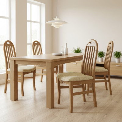 Houten 20x Restaurantstoelenset Stoelengroep Gestoffeerde Stoelen Horeca Eetkamer Nieuw