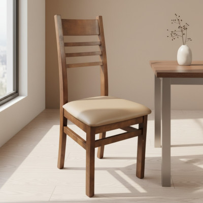 Ontwerp 1x Stoel Groep Set Bekleding Nieuwe Eetkamerstoel Set Fauteuil