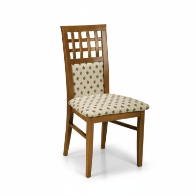 Stel 20 houten eetkamerstoelen gestoffeerde stoelen restaurant eetzaal massief hout