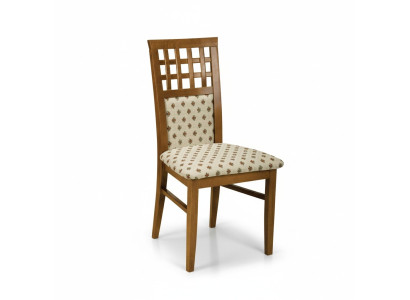 Stel 20 houten eetkamerstoelen gestoffeerde stoelen restaurant eetzaal massief hout