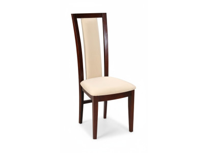 Compleet set houten restaurant horeca gestoffeerde stoelen rugleuning 20x stoelgroep