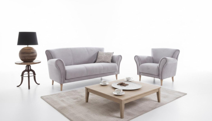 Sofagroep 3+1+1 zitsbanken Bankstel Moderne bankstellen Stof Nieuw