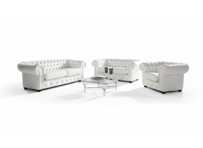 Sofagroep 3+1+1 zits Design Relaxbanken Bekleding Moderne Bankstellen
