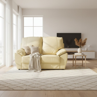 Bankstel 2-zits Design Banken Gestoffeerde Moderne Bankstellen Leder Relax Leder